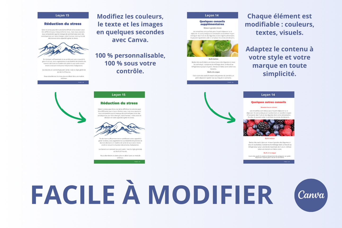 Modèle de coaching Canva – outil visuel pour accompagnement structuré