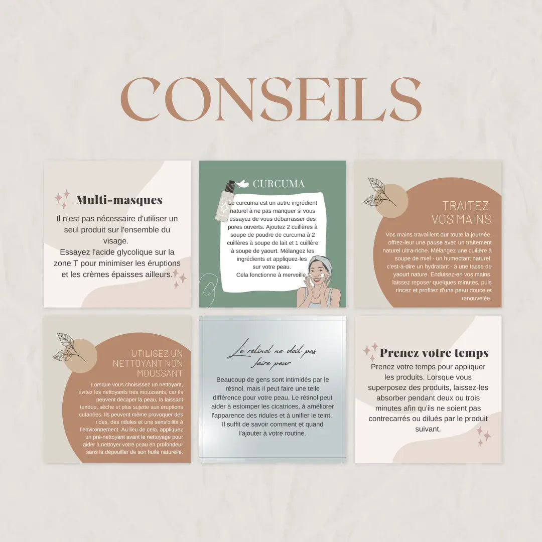 Publication skincare Instagram – contenu esthétique pour esthéticiennes