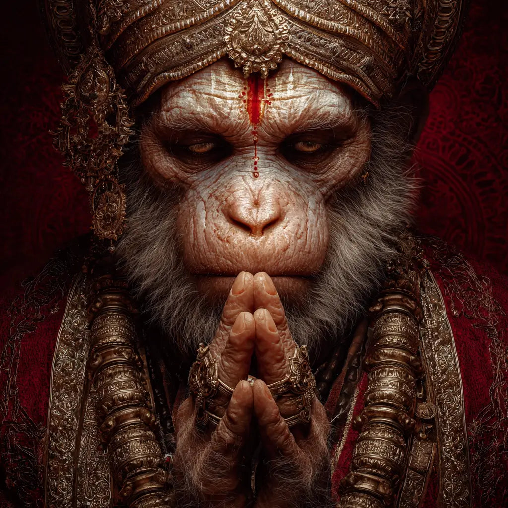 Hanuman Gayatri : mantra invoquant la sagesse, la force et la guidance du Seigneur Hanuman