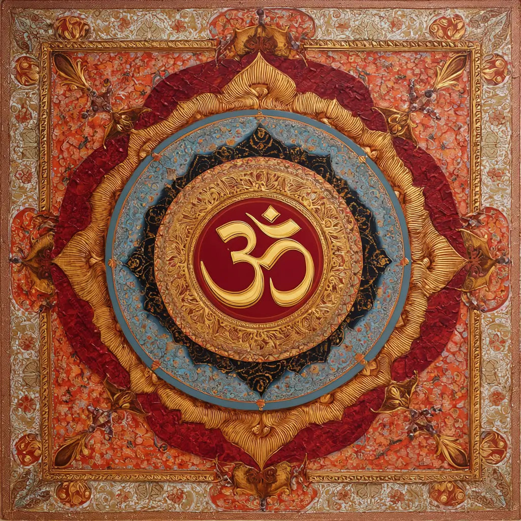 Illustration spirituelle du mantra Om Ketave Namah, lié à la sagesse et à l’intuition