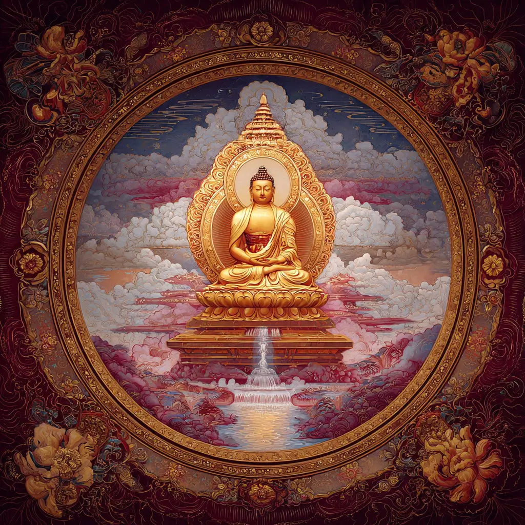 Le mantra Om Muni Muni Maha Muni Shakyamuniye Svaha est le mantra racine du Bouddha Shakyamuni - c'est à dire le Bouddha historique Siddhartha Gautama. 