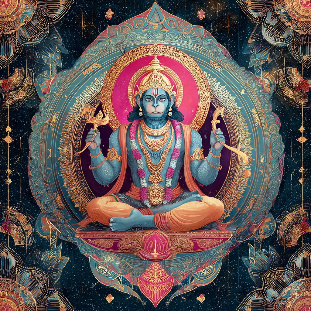 Om Shri Hanumate Namah : mantra de force, de courage et de dévotion au Seigneur Hanuman