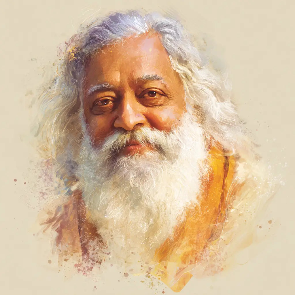 Image spirituelle illustrant le mantra Om Sri Gurudev Datta, lié à la guidance divine