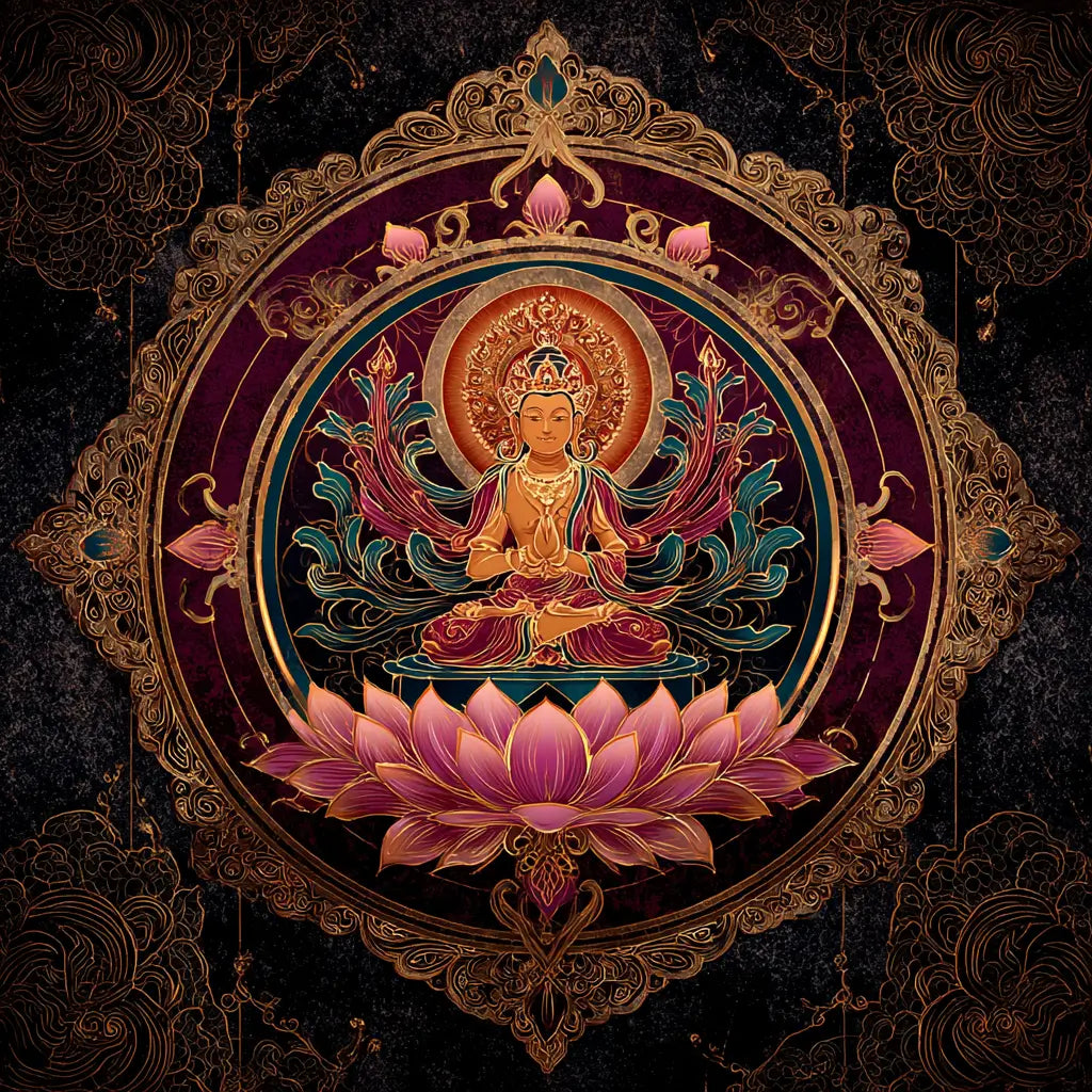 Le mantra Om Tare Tuttare Ture Soha est l’invocation principale de Tara Verte, dont le nom (Tara) signifie “Étoile” ou “Celle qui libère”