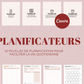 10 planificateurs en français – templates Canva pour organisation personnelle