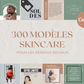 300 modèles skincare en français – templates Canva pour réseaux sociaux