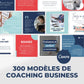 300 modèles coaching business en français – templates Canva pour réseaux sociaux