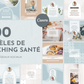 200 modèles coaching santé en français – templates Canva pour réseaux sociaux
