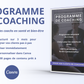 Programme de coaching 3 mois en français – pack prêt à utiliser dans Canva