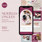 350 modèles ongles en français – templates Canva pour réseaux sociaux