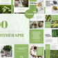 200 modèles phytothérapie en français – templates Canva pour réseaux sociaux