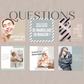 Contenu esthétique pour esthéticiennes – publications Instagram professionnelles