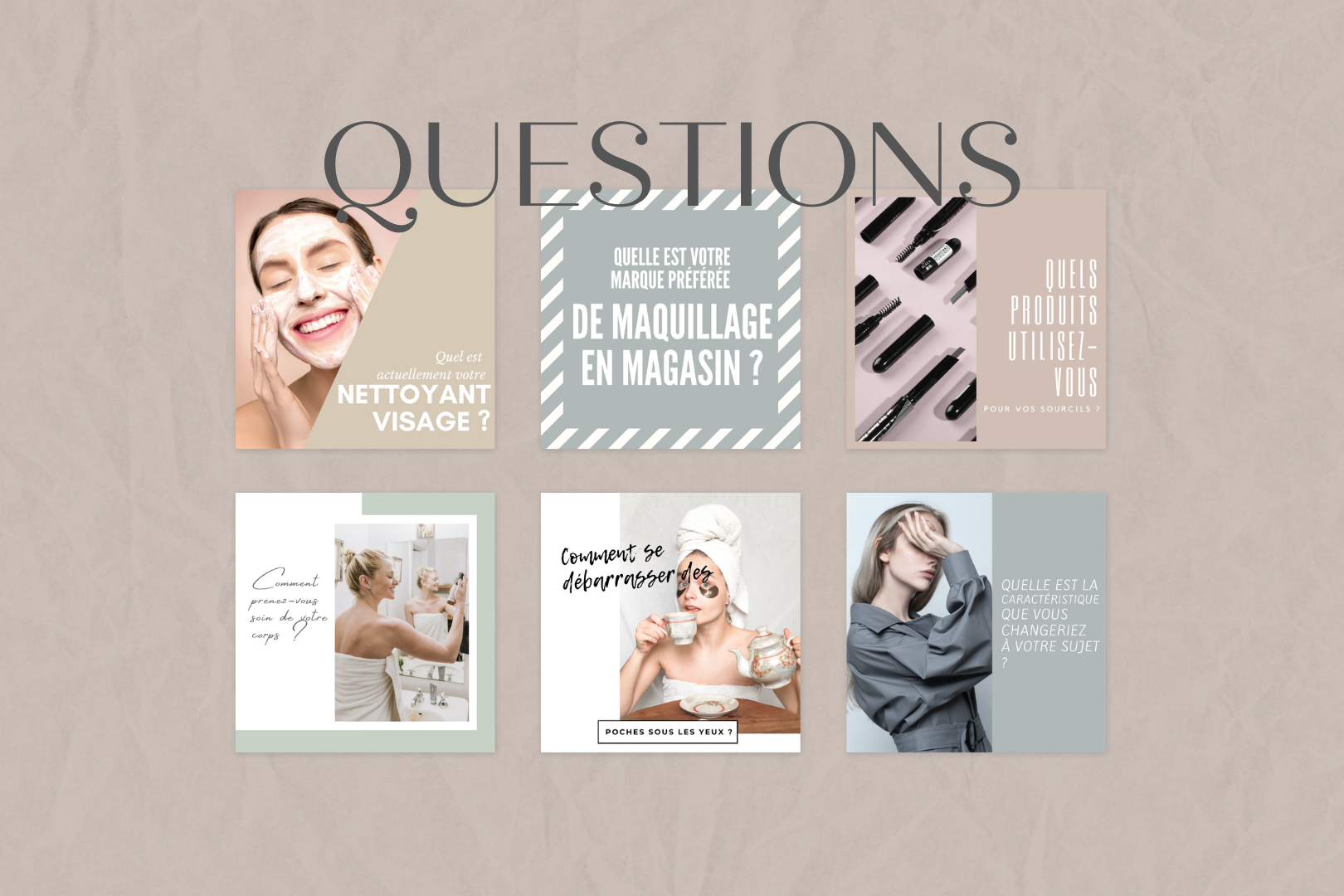 Contenu esthétique pour esthéticiennes – publications Instagram professionnelles