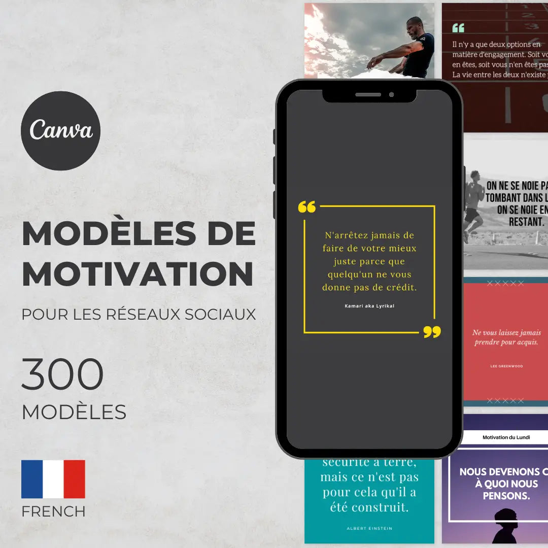 Visuels inspirants pour Instagram – citations et conseils motivationnels