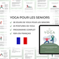 Programme de yoga doux pour les seniors avec exercices de mobilité, respiration et relaxation – format imprimable