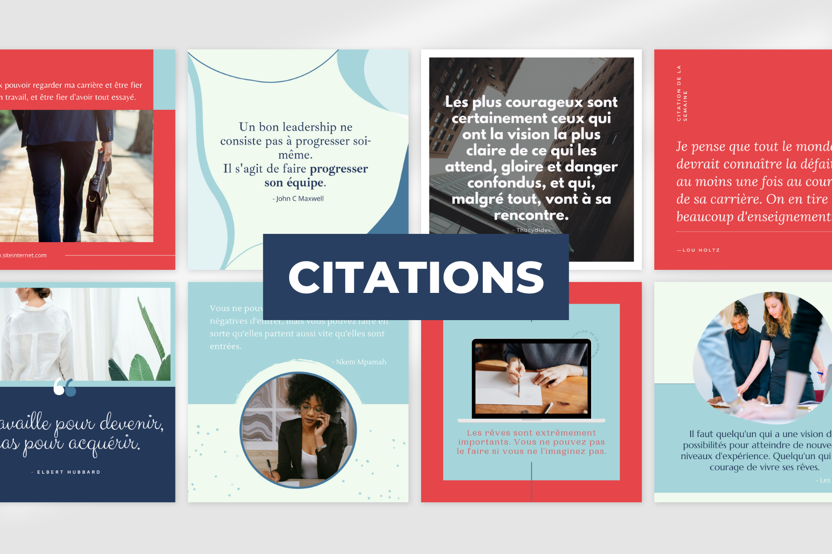 Contenu professionnel pour réseaux sociaux – publication coaching en français