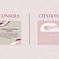 Contenu visuel manucure – citations, conseils et posts promotionnels