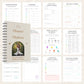 Planning spirituel des chakras – template imprimable à remplir