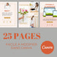 Template Canva professionnel – 25 pages pour ebook en ligne