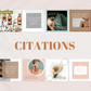 Canva templates santé – contenu développement personnel modifiable