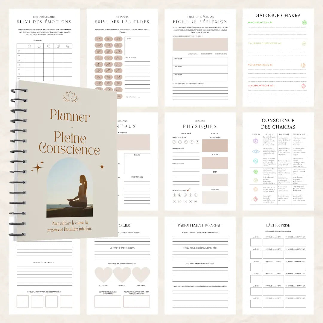 Planner Pleine Conscience