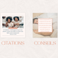 Visuels bien-être pour Instagram – citations, questions et conseils inspirants