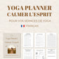 Planner calm de l’esprit – support pour la sérénité au quotidien