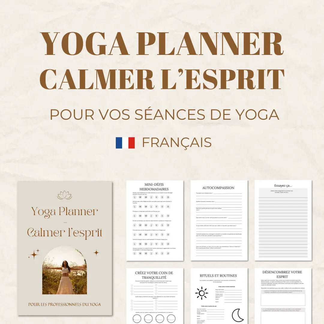 Planner calm de l’esprit – support pour la sérénité au quotidien