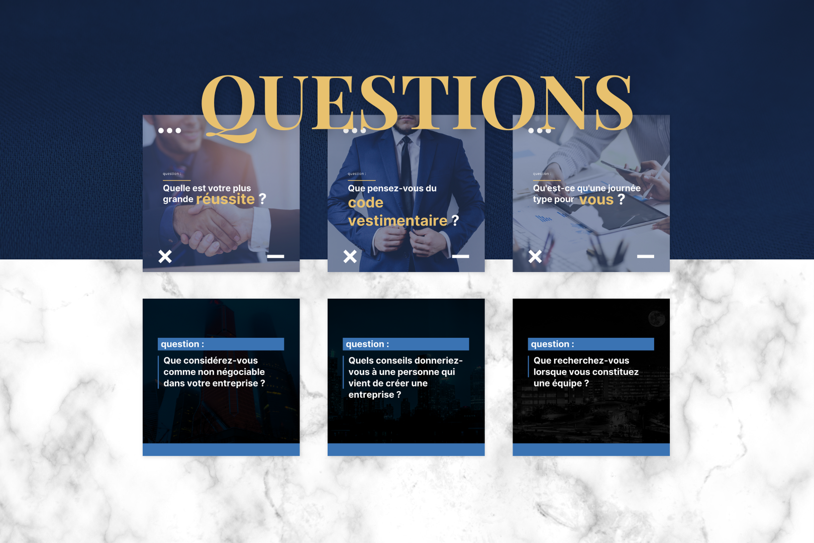 Visuels business pour créateurs d’entreprise – citations, conseils et infographies