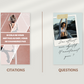 Visuels Instagram stories sport – citations, questions et promotions