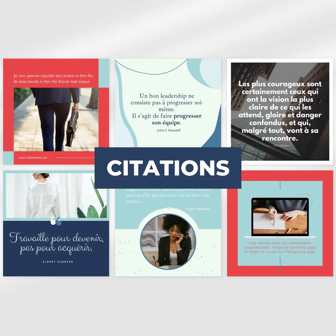 Contenu professionnel pour réseaux sociaux – publication coaching en français