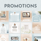 Canva templates coach santé – contenu prêt à publier et modifiable