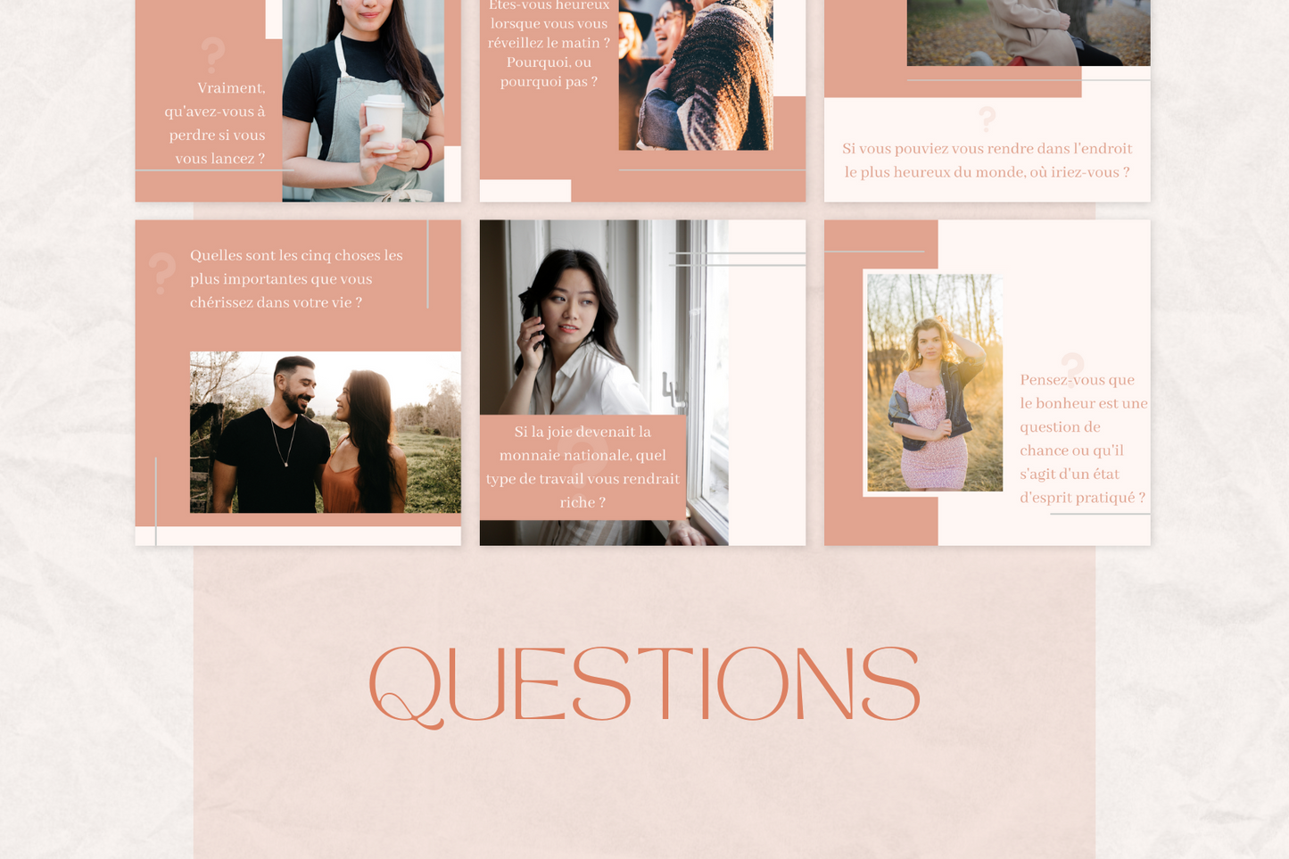 Canva templates gratitude – contenu positif et harmonieux à personnaliser