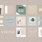 Templates visuels pour spas et salons – contenu digital prêt à l’emploi