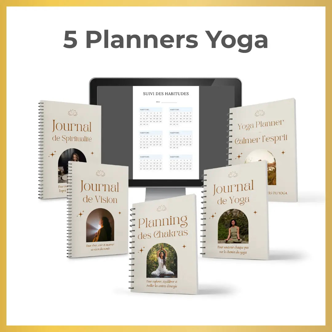 Planner de yoga en français – organisation des séances et routines