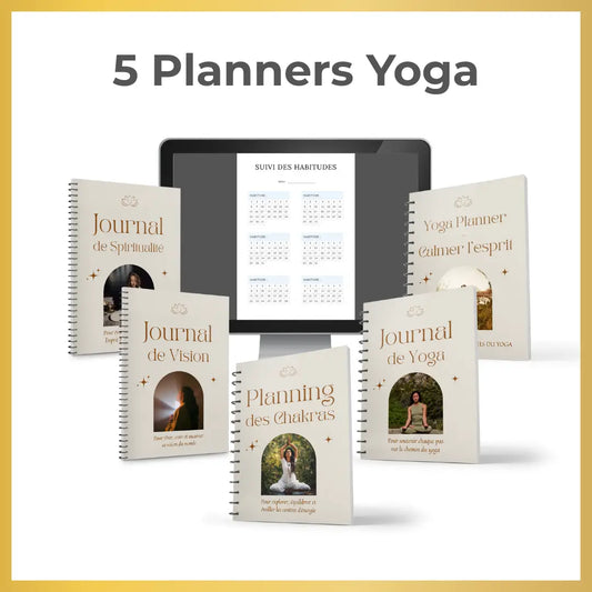 Planner de yoga en français – organisation des séances et routines