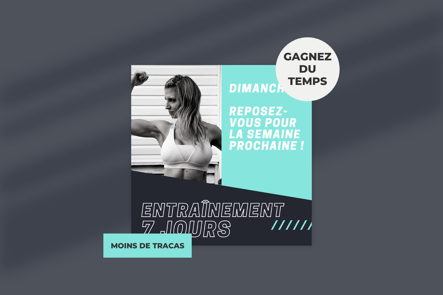 Templates Canva pour coachs sportifs – contenu prêt à publier en ligne