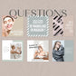 Templates Canva pour salon de beauté en français, conçus pour les réseaux sociaux