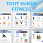 Templates Canva fitness – visuels éducatifs pour Facebook, Pinterest et plus
