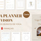 Carnet de vision et de développement personnel pour le yoga