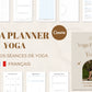 Journal de yoga en français – carnet bien-être pour studios et pratiquants
