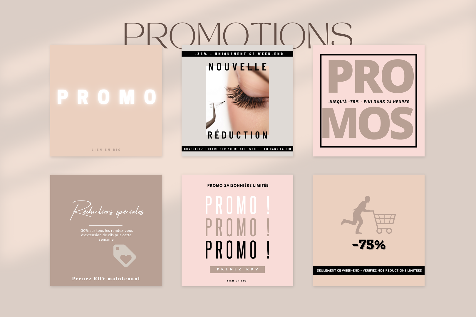 Pack de modèles social media – citations, conseils et visuels engageants