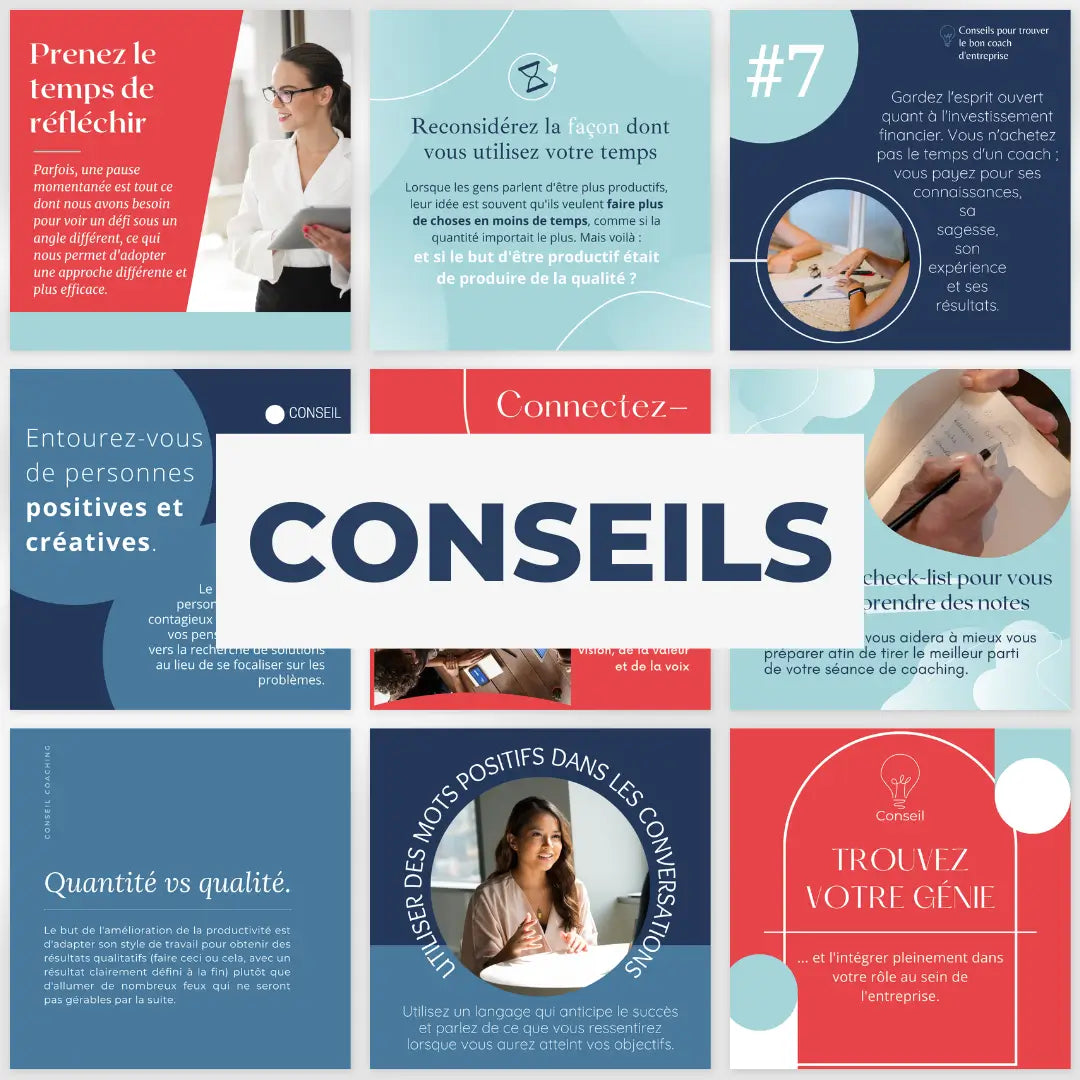 Publication francophone pour coachs – branding et marketing digital