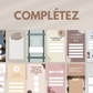 Publication francophone fitness – pack de stories modifiables dans Canva