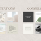 Templates Canva inspiration – questions engageantes et conseils pour bien-être
