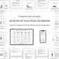 28 jours de yoga pour les seniors - Guide PDF / livre imprimable avec prgramme complet