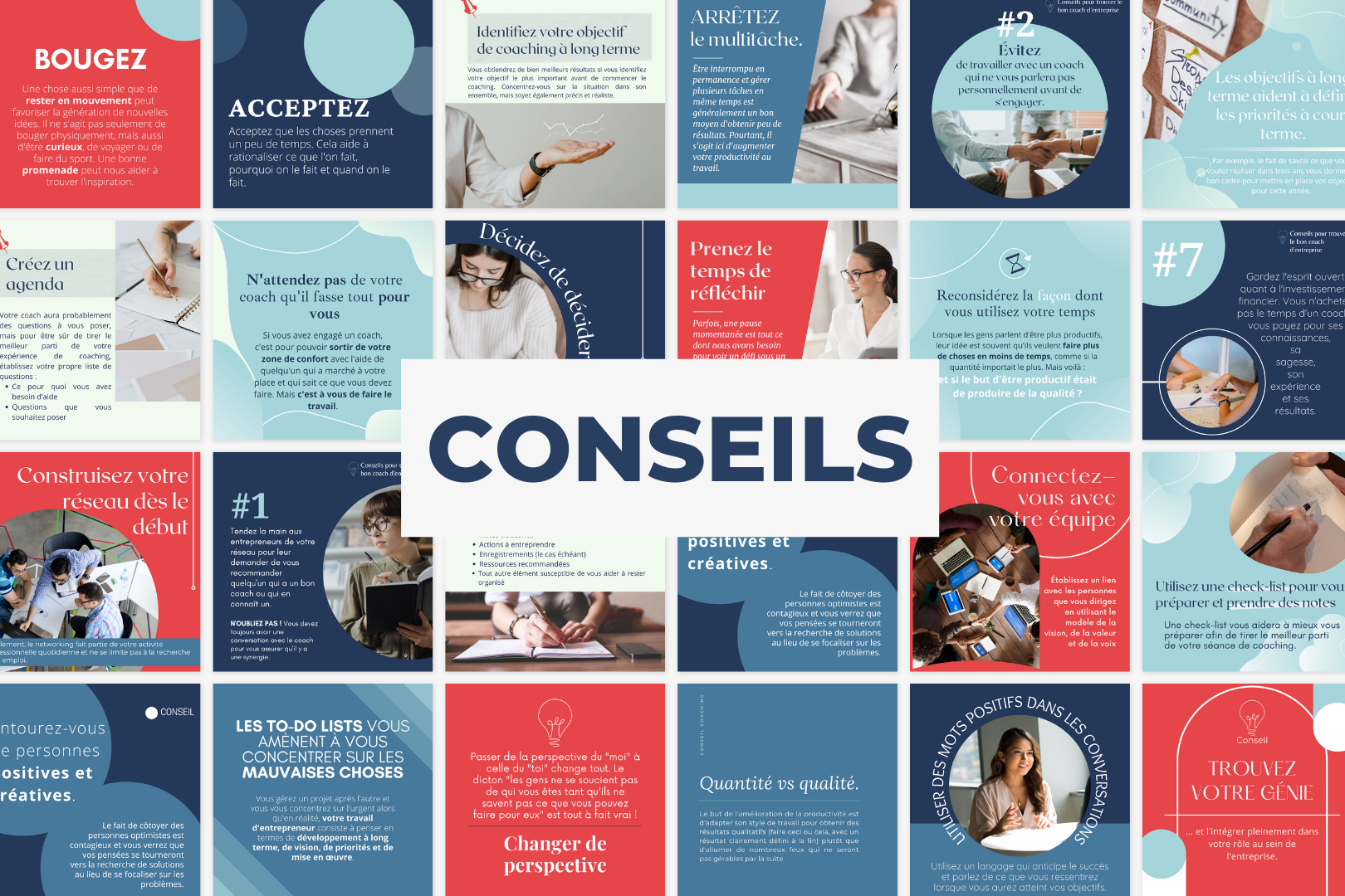 Publication francophone pour coachs – branding et marketing digital