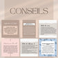 Pack de modèles social media – citations, conseils et visuels engageants