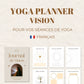 Carnet de vision et de développement personnel pour le yoga