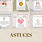 Publication santé alternative – pack visuel francophone pour Instagram et Facebook